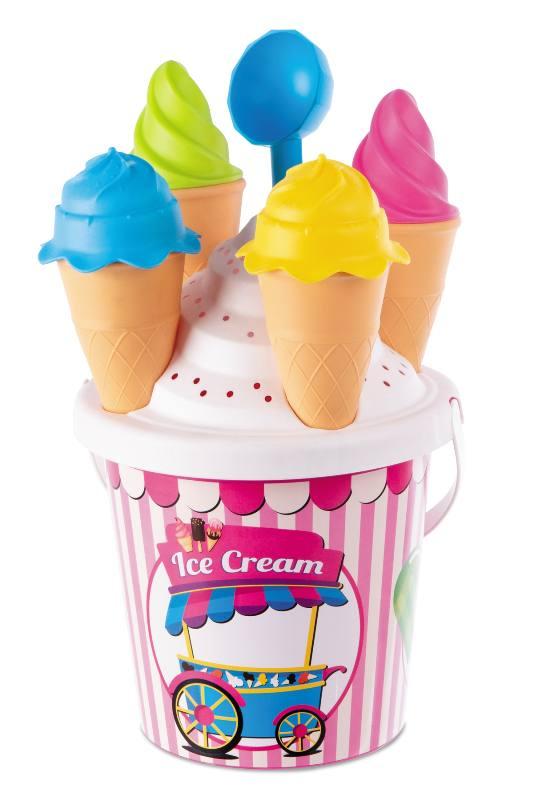 MONDO ICE CREAM STRAWBERRY BUCKET Diam.17sc x 12 mondo