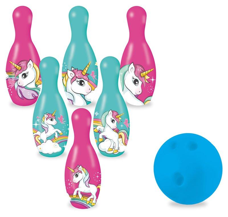 UNICORN Set Palla bowling + birilli nuovo imballo mondo