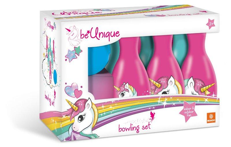 UNICORN Set Palla bowling + birilli nuovo imballo mondo