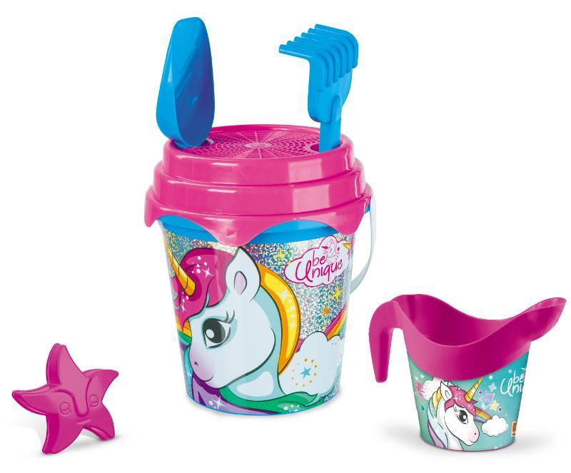 UNICORN GLITTER BUCKETSET 17+INN.1F SCX12 mondo