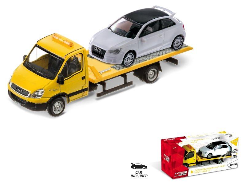 IVECO TOW TRUCK + 1 CAR 1/43 12 mondo