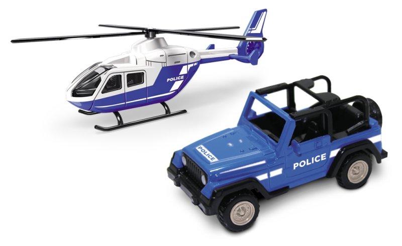 GIFT HELICOPTER/CAR SECURITY 1/64 SCX24 mondo