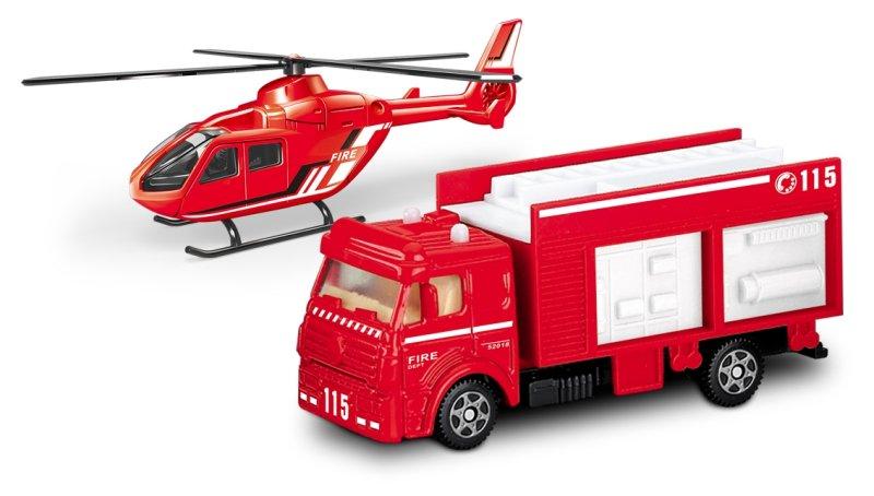 GIFT HELICOPTER/CAR SECURITY 1/64 SCX24 mondo