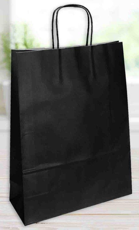 Shopper Jolly Nero - 18x8x24 florio