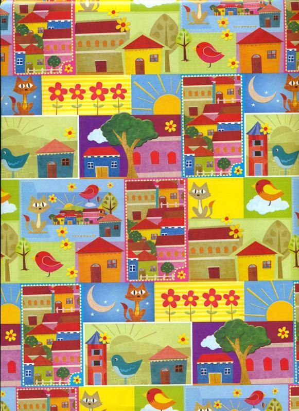 PACCO 5KG CARTA 100X140 ASSORTITA BAMBINI E RIGHE florio