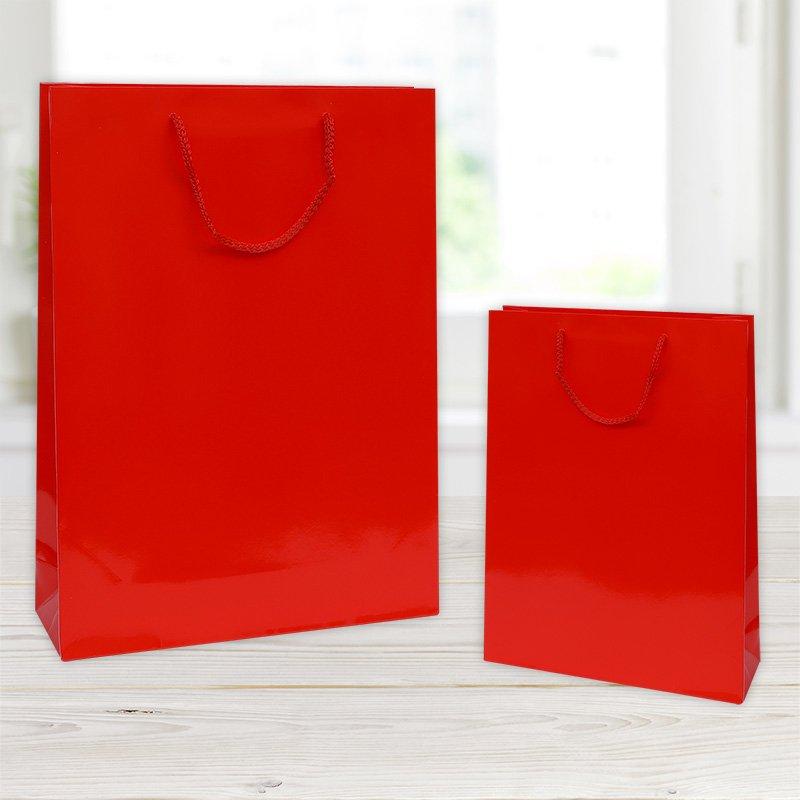 Shopper Elegant Rosso Lucido - 32x10x44 florio