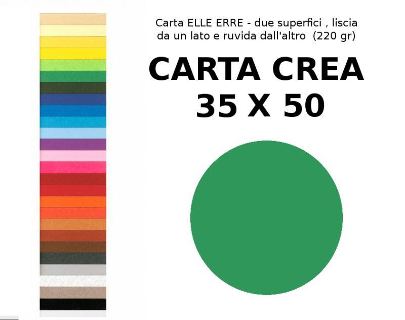 CARTACREA 35x50 VERDE (10FF) 220G/M2 Fedrigoni SPA (Fabriano)