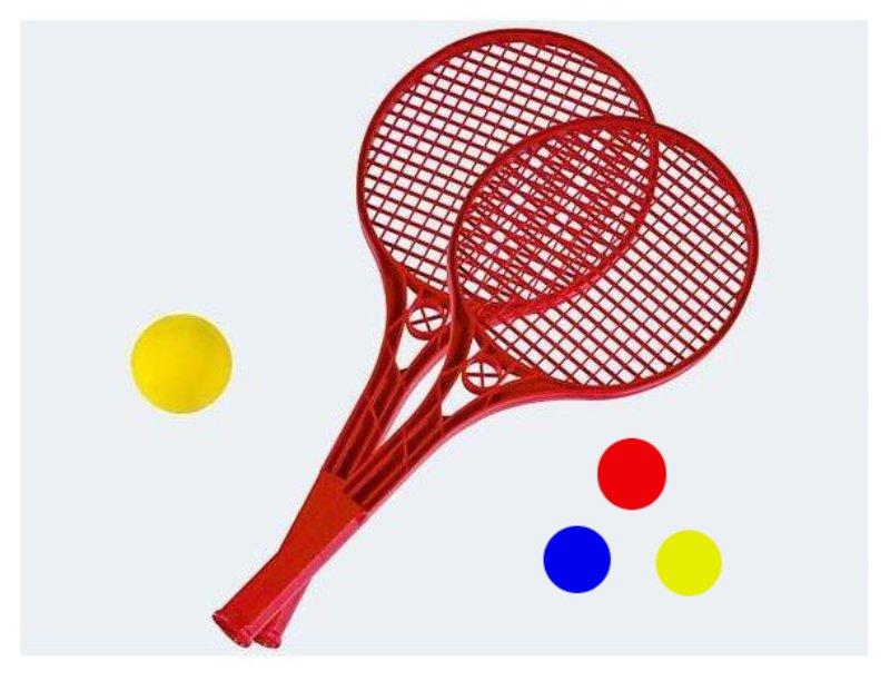 Racchette tennis cm.54 in rete adriatic