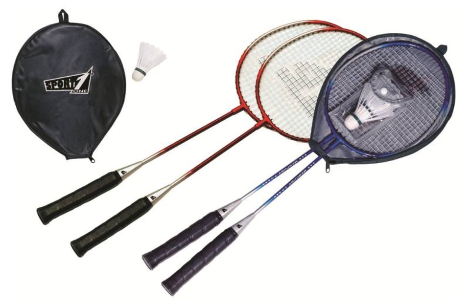 SET BADMINTON MERCURY con fodera 2 col assti Mandelli (ex SportImport)