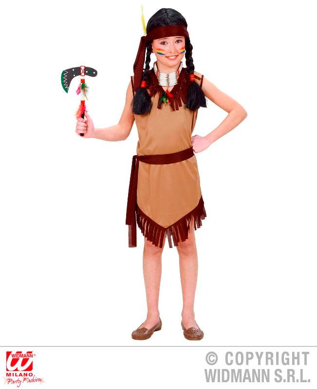 INDIANA (vestito. cintura. fascia per testa) (158 cm / 11-13 Years) widmann