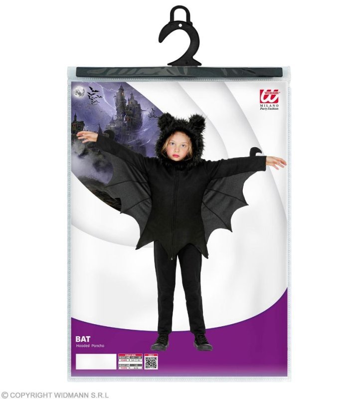 COST.PIPISTRELLO (felpa con cappuccio) (116 cm / 4-5 Years) widmann