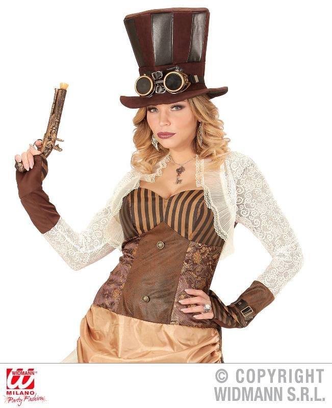 CILINDRO STEAMPUNK CON OCCHIALI widmann