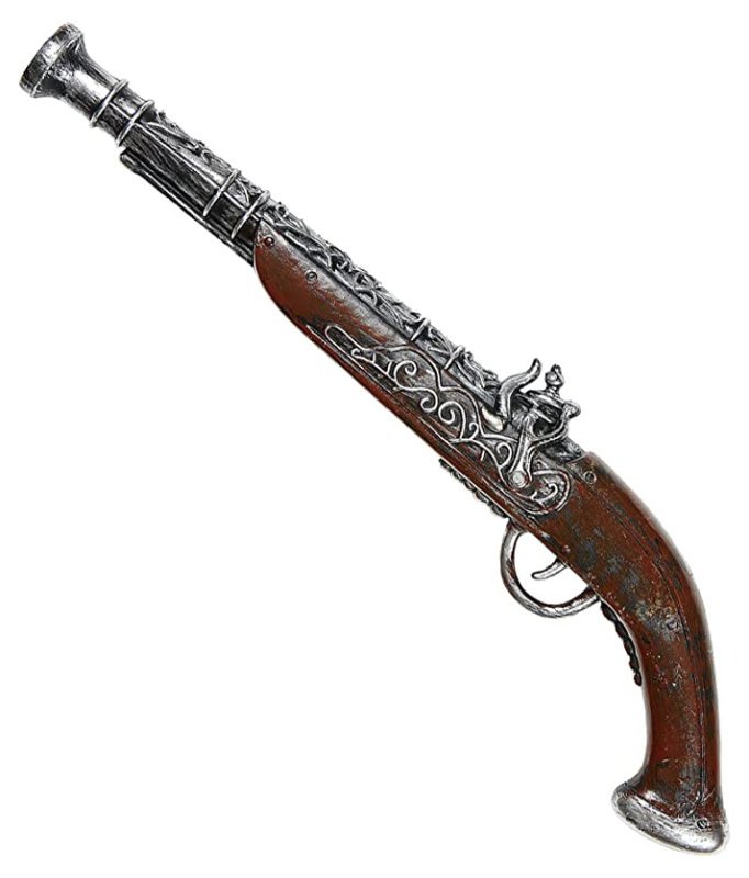 PISTOLA PIRATA ANTICATA 43 cm widmann