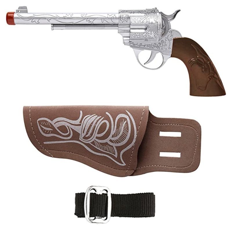 PISTOLA COWBOY CON FONDINA E CINTURA widmann