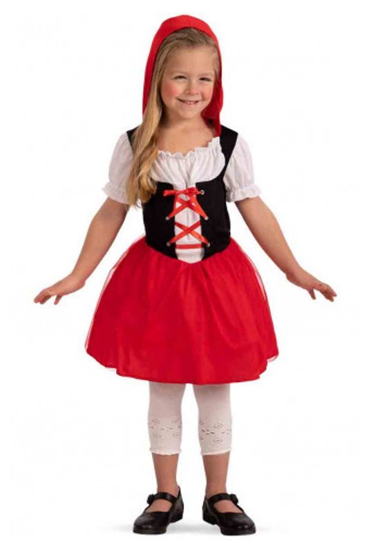 Costume cappuccetto rosso tg.IV in busta c/gancio carnival-toys
