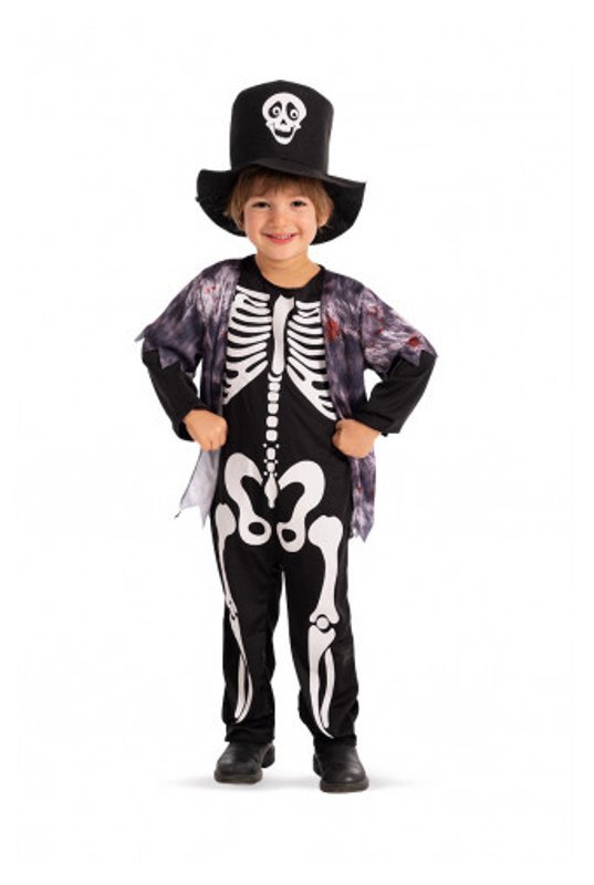 COSTUME SCHELETRINO STRACCIONE TG.IV IN BUSTA C/GANCIO carnival-toys