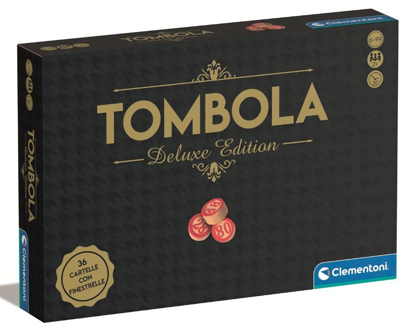 Tombola 36 cartelle De Luxe clementoni