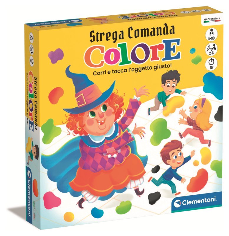 Strega comanda colore clementoni