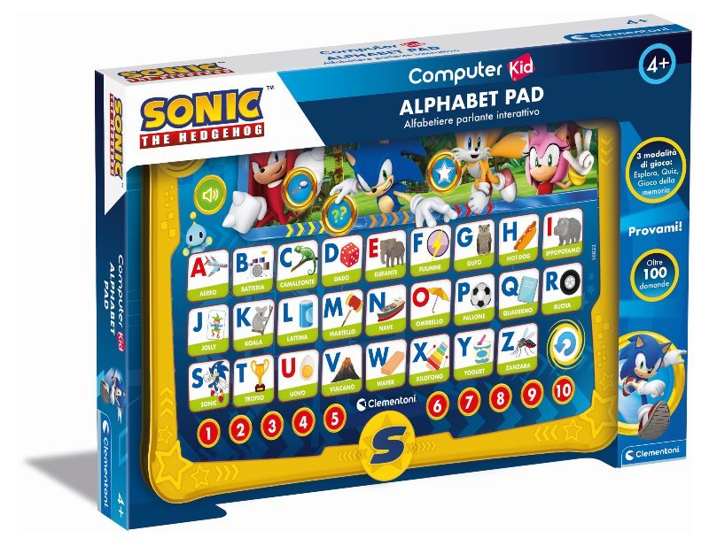 Sonic Alphabet Pad 4+ clementoni