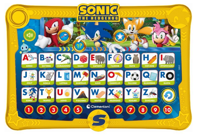 Sonic Alphabet Pad 4+ clementoni