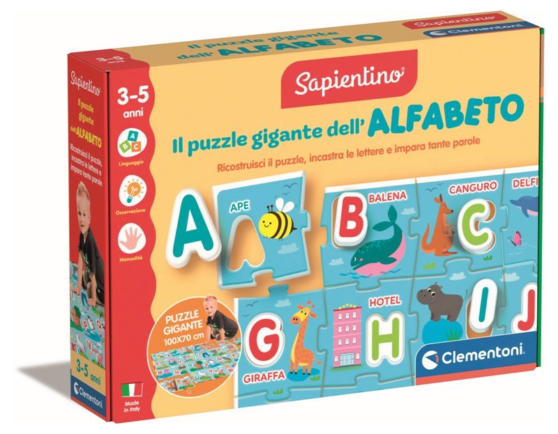 Il Puzzle Gigante dell'Alfabeto*** clementoni