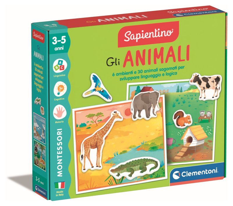 Montessori Gli Animali clementoni