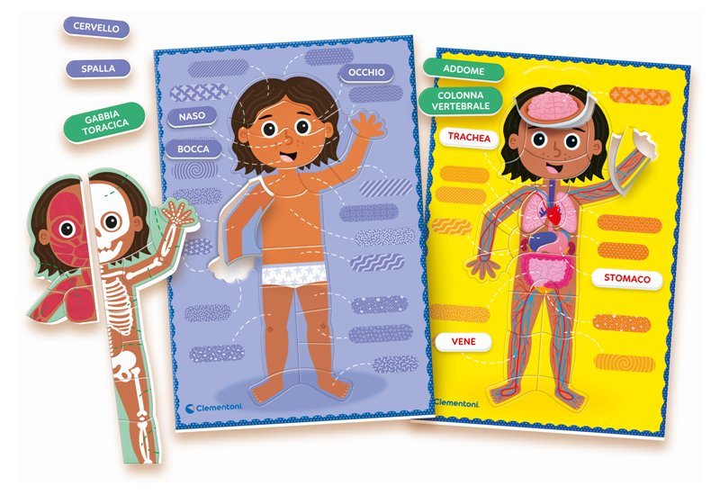 Montessori Il Corpo Umano clementoni