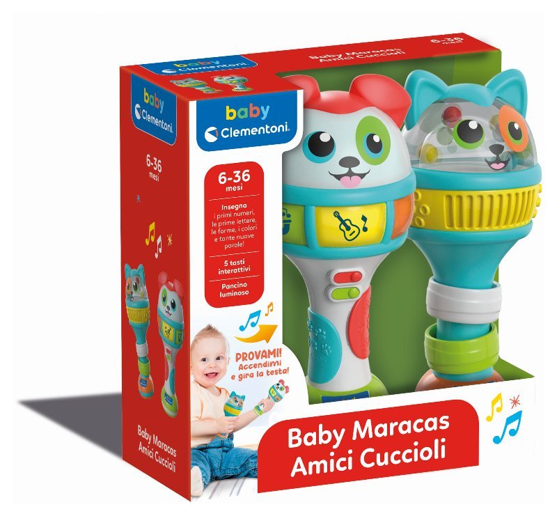 Baby Maracas Amici Cuccioli clementoni