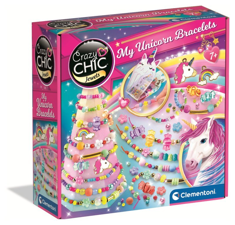 Crazy Chic My Unicorn Bracelets clementoni