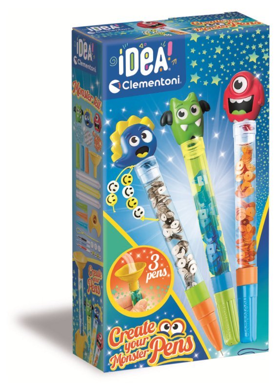 Idea Mini Lab Penne Monster clementoni
