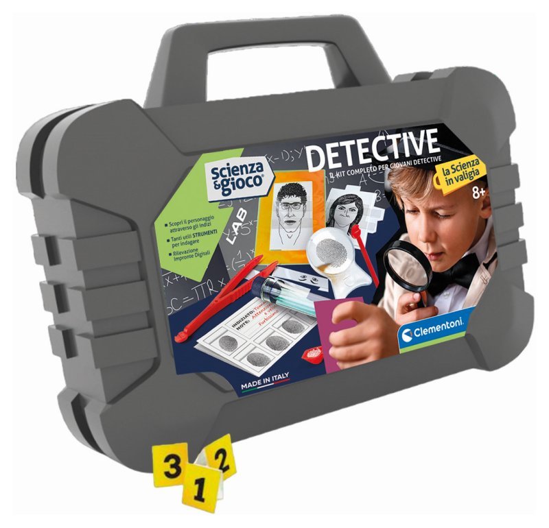Valigetta del Detective clementoni