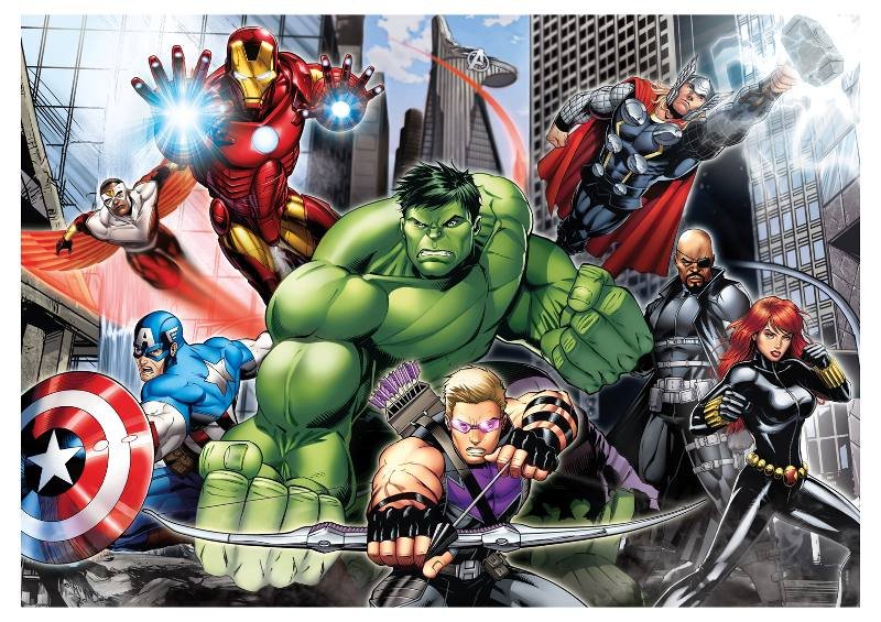 MaxiPuzzle 104 pz The Avengers: Ready to fight clementoni