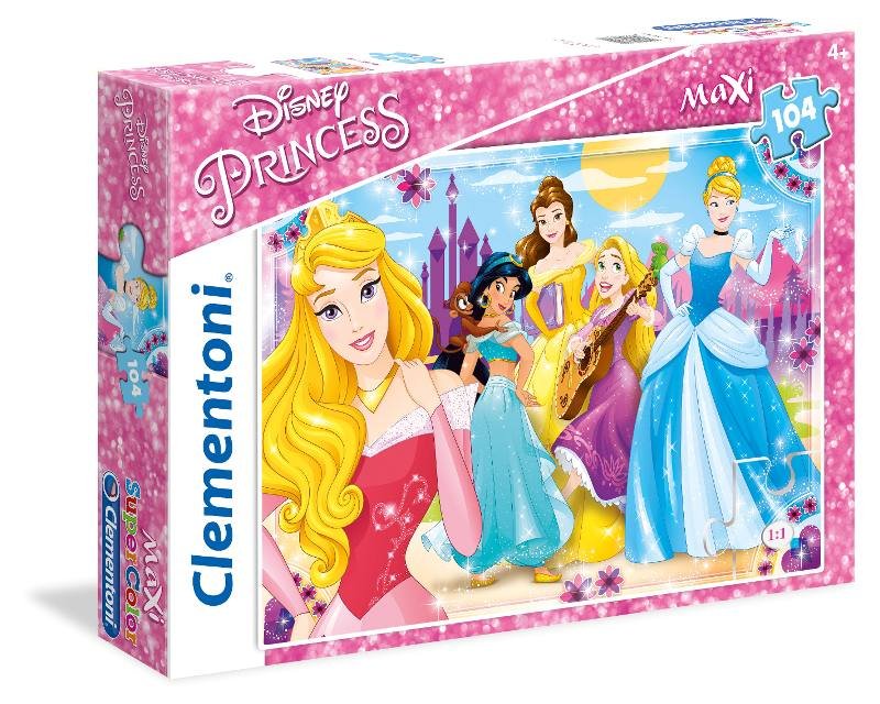 MaxiPuzzle 104 pz Princess clementoni