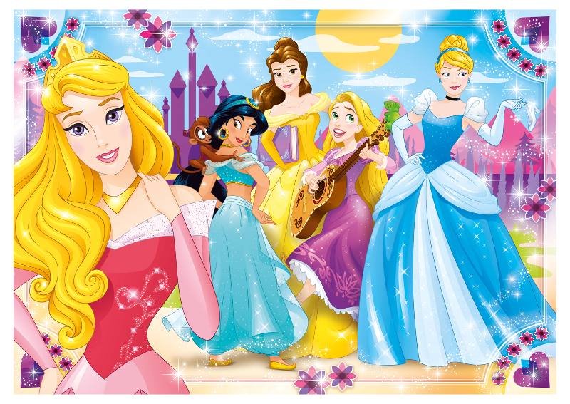 MaxiPuzzle 104 pz Princess clementoni