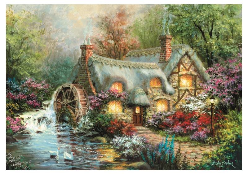 PUZZLE 1500 PZ Country Retreat clementoni