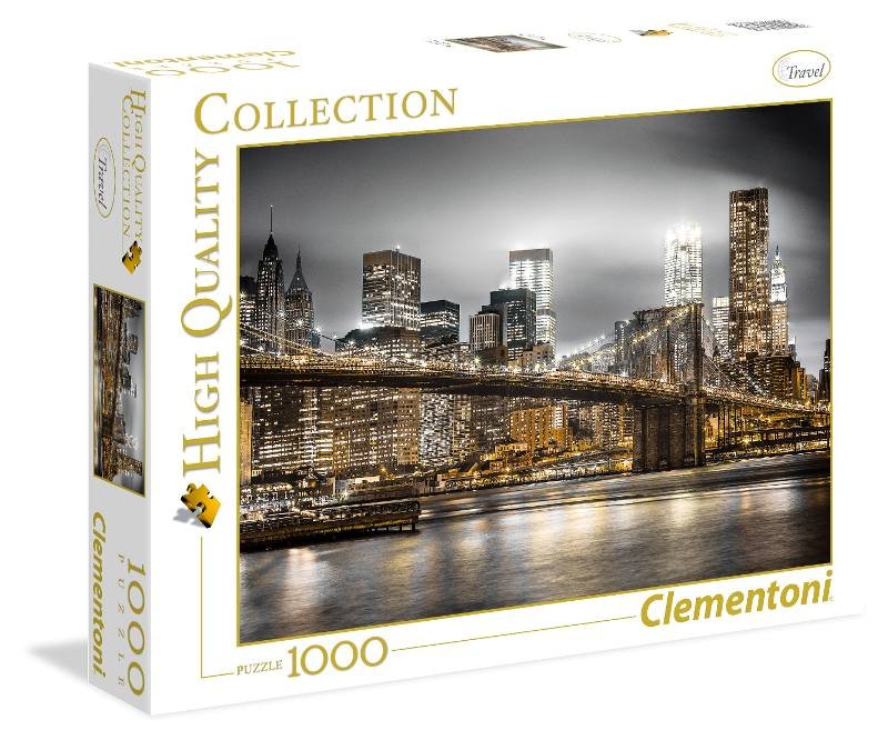 PUZZLE 1000 PZ New York skyline clementoni