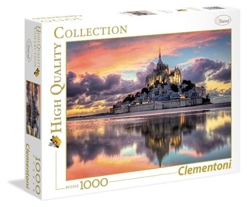 PUZZLE 1000 PZ Le Magnifique Mont Saint-Michel clementoni