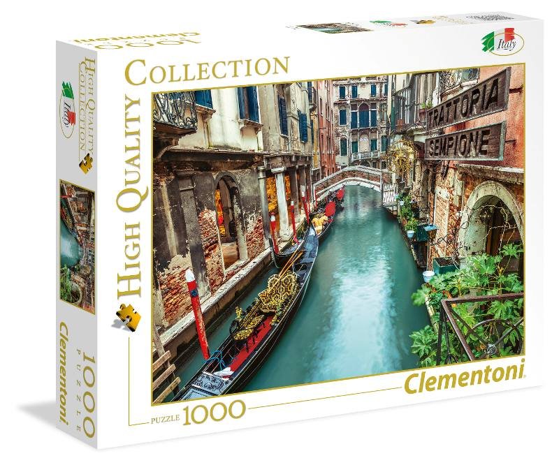 puzzle 1000 pz Venice Canal clementoni