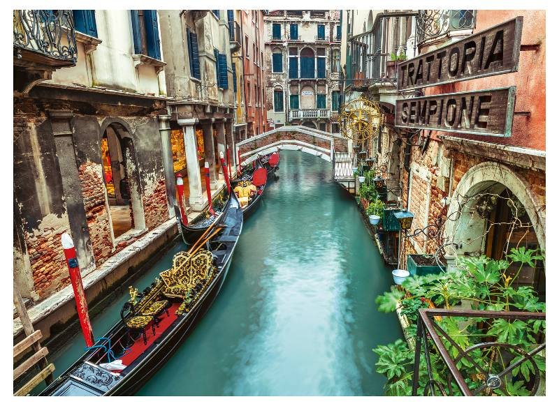puzzle 1000 pz Venice Canal clementoni