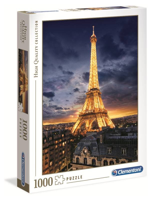 PUZZLE 1000 PZ Tour Eiffel clementoni