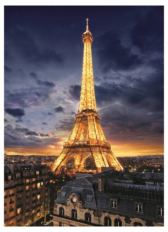 PUZZLE 1000 PZ Tour Eiffel clementoni