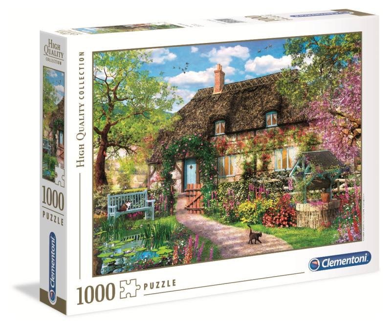 PUZZLE 1000 PZ The Old Cottage clementoni