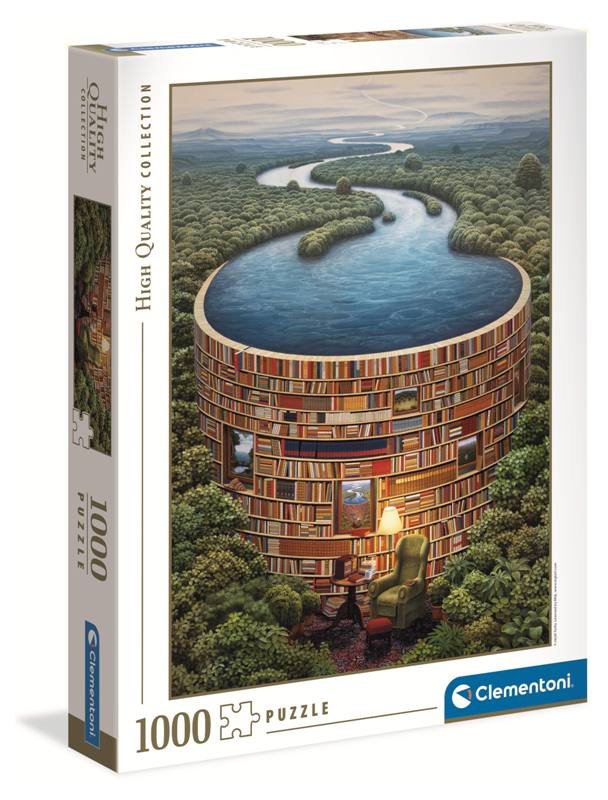 Puzzle 1000 pz Bibliodame clementoni