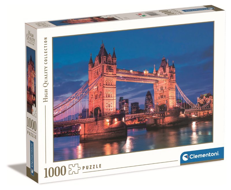 PUZZLE 1000 PZ Tower Bridge clementoni