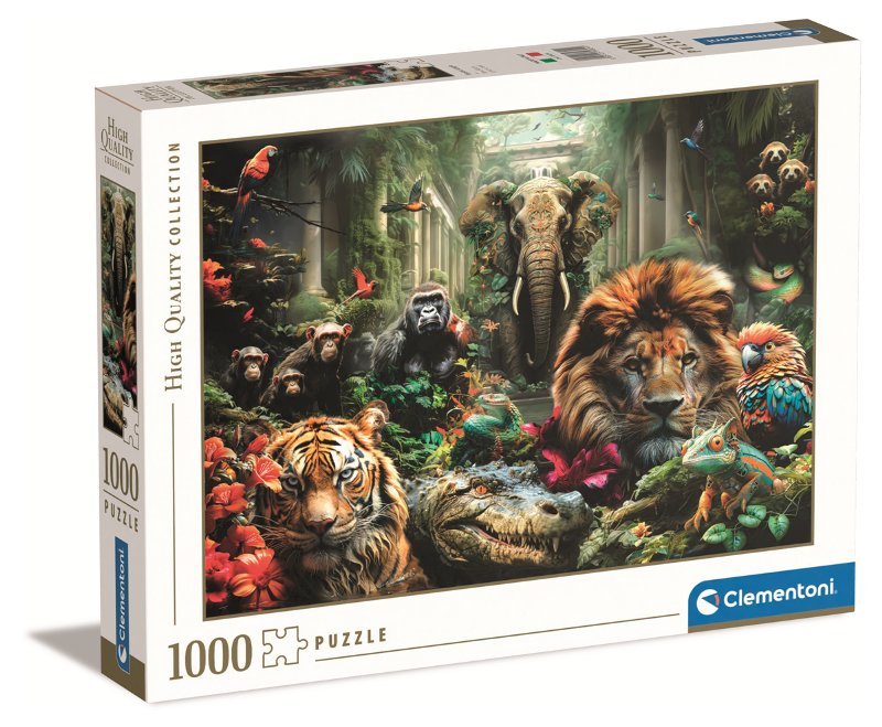 PUZZLE 1000 PZ Mystic Jungle clementoni