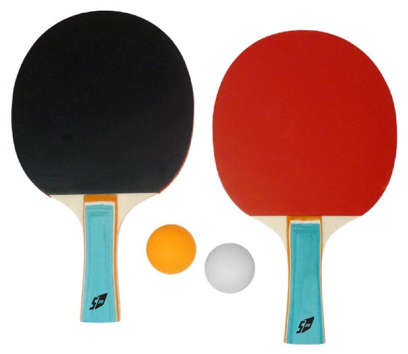 SET P/P PLAY 2 racchette+2 palle Mandelli (ex SportImport)