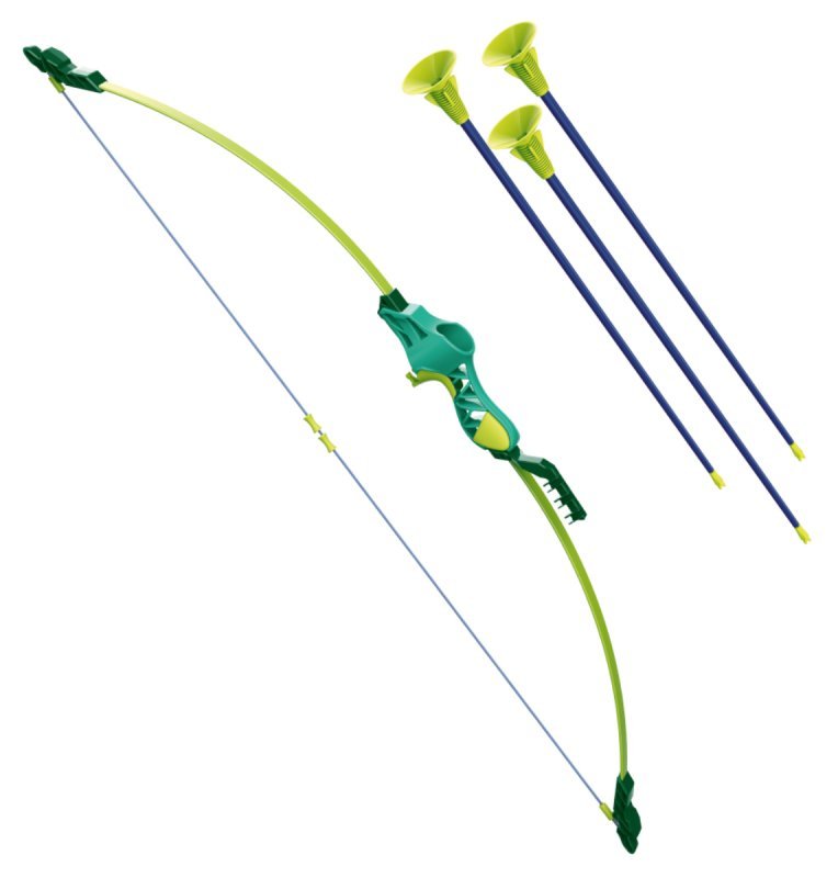SET ARCIERE PRO in fibra di vetro 96 cm con 3 frecce a ventosa Mandelli (ex SportImport)