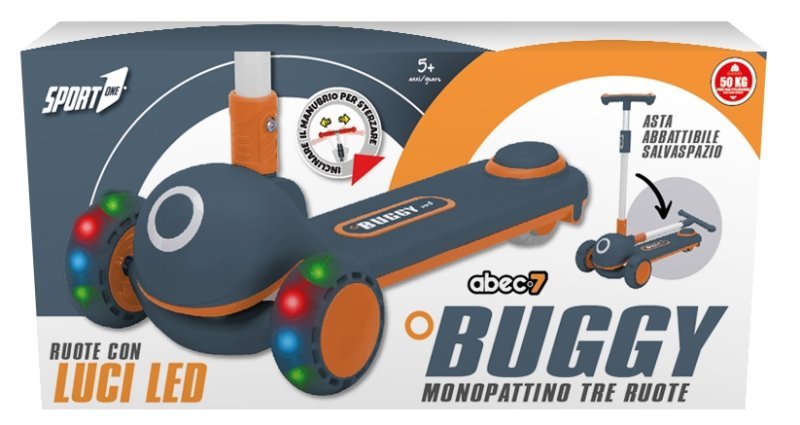 SCOOTER 3 RUOTE BUGGY OTTANIO CON RUOTE LUMINOSE Mandelli (ex SportImport)