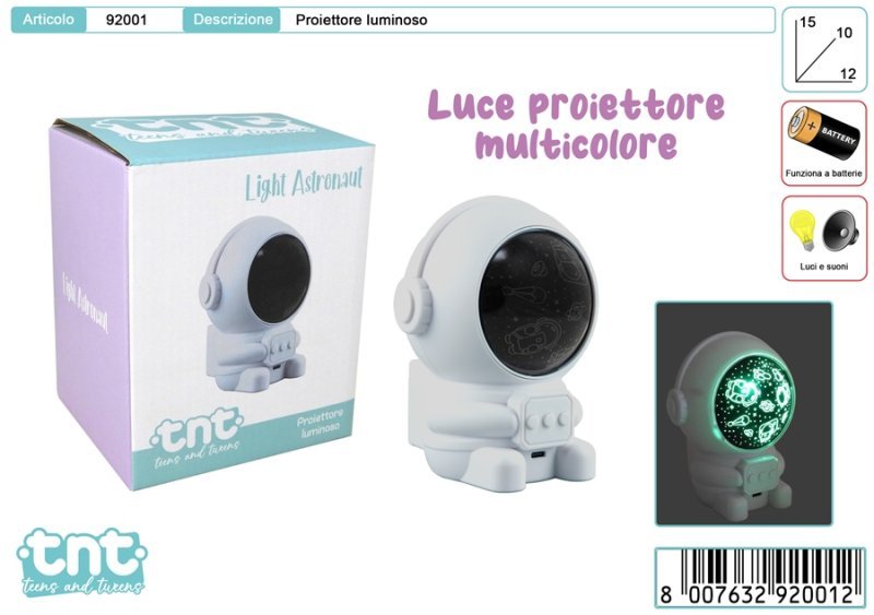 TnT ASTRONAUT LIGHT Proiettore da camera toys-garden