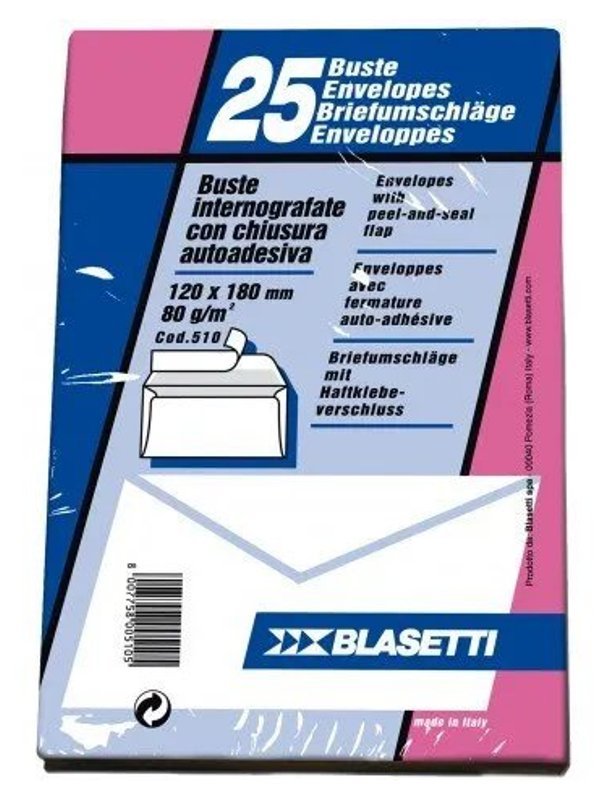 BUSTE LEONARDO 12x18 STRIP CFx25 Blasetti